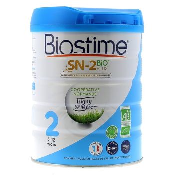 Biostime SN-2 Bio Babymilch 2. Altersstufe - 1 Dose 800 g
