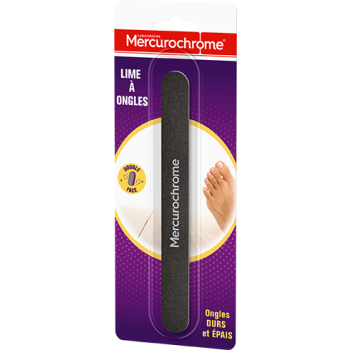 Nagelfeile Mercurochrome - eine Feile