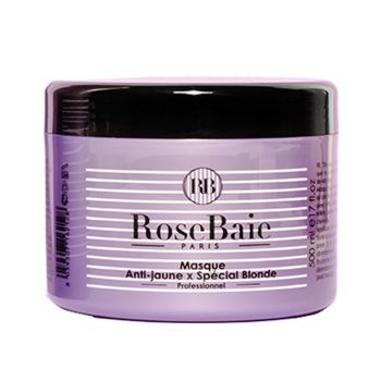 Anti-Gelb-Maske und spezielle Blondmaske RoseBaie - 500ml Topf