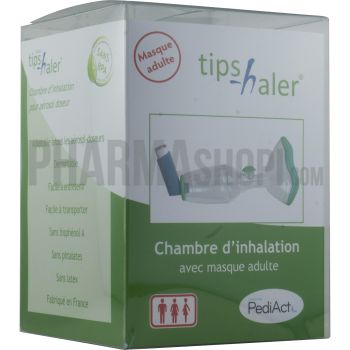 Inhalationsmaske Tipshaler Erwachsene PediAct - eine Inhalationsmaske