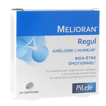 Melioran regul emotionales Wohlbefinden Pileje - Packung mit 30 Tabletten