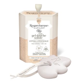 Mein hypoallergenes Bio-Duschgel Respectueuse - 75g Stück