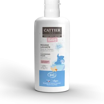 Bio-Babywaschschaum Cattier - Flasche mit 150 ml