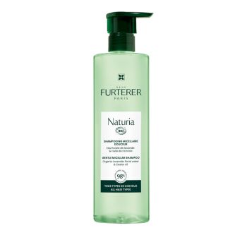 Naturia sanftes Bio-Mizellen-Shampoo von René Furterer - Pumpflasche mit 400 ml
