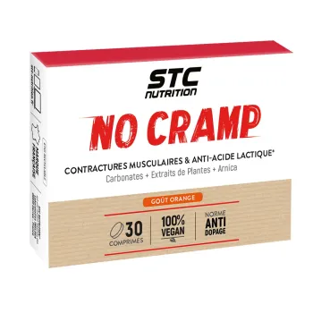 Keine Krämpfe Muskelkontraktionen STC Nutrition - Packung mit 30 Tabletten
