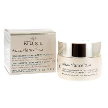 Nuxuriance Gold Nährende und stärkende Anti-Aging Creme-Öl Nuxe - 50ml Tiegel