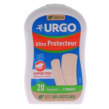 Ultraschutzverband Urgo - Schachtel mit 20 Verbänden in 2 Größen
