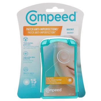 Diskrete Anti-Unreinheiten-Pflaster Compeed - Packung mit 15 Pflastern