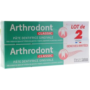 Zahnpasta für das Zahnfleisch Classic Arthrodont - 2er-Pack à 75 ml