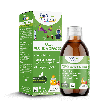 Kleiche Eiche Trockener & fettiger Husten Die 3 Eichen - Flasche mit 140 ml