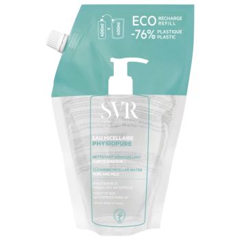 Physiopure Mizellenwasser SVR - Öko-Nachfüllpackung von 400 ml