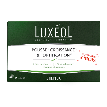 Wachstum & Stärkung Programm 3 Monate Luxéol - Packung mit 90 Kapseln