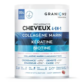 Pro Keracys Kollagen Haare 4-in-1 Granions - 300g Dose
