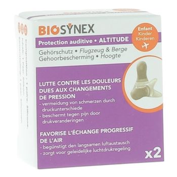 Gehörschutz Höhenlage Kind Biosynex - Box mit einem Paar