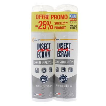 Insektenschutzspray für befallene Gebiete Insektenschutz - 2er-Pack mit 100 ml Sprays
