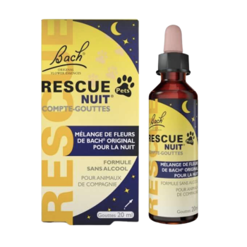 Rescue Pets Nacht Bachblüten - 20ml Tropfflasche