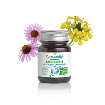 Respiratorische Acti Pure Tabletten Puressentiel - Dose mit 15 Tabletten