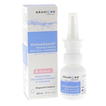 Rhinargion Nasenspray abschwellend und beruhigend Granions - Spray von 20ml