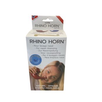 Rhino horn rot für Nasenspülung - 1 rotes Gerät