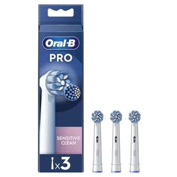 Sensitive Clean Ersatzbürsten für Oral-B - 3 Bürsten