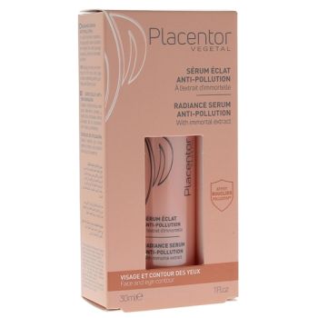 Anti-Pollution Glow Serum mit Immortelle-Extrakt Placentor Végétal - 30 ml Flasche