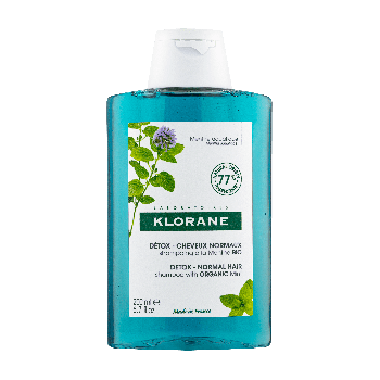 Detox-Shampoo gegen Umweltverschmutzung Bio-Wasserminz Klorane - Flasche mit 200ml
