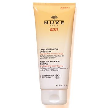 Shampooing-Dusch nach der Sonne Nuxe - Tube mit 200 ml