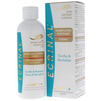 Shampoo stärkend für Frauen ANP 2+ Ecrinal - Flasche mit 200ml