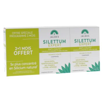 Silettum Expert Anti-Fall - 3er Pack mit 60 Kapseln