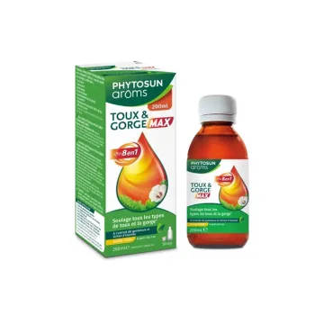 Hustensaft & Hals Max Phytosun Aroms - Flasche 200ml