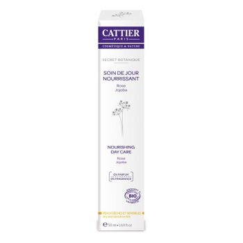 Bio-Nährende Tagespflege Secret Botanique für trockene und empfindliche Haut Cattier - Flasche mit 50 ml