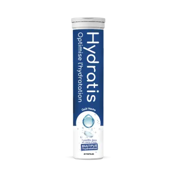 Neutrale Geschmacks Hydratis Hydratationslösung - Tube mit 20 Brausetabletten
