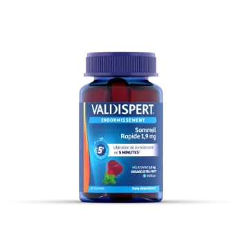 Schneller Schlaf 1,9 mg Valdispert - Dose mit 30 Gummis