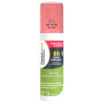 Mückenspray für tropische und risikobehaftete Gebiete Parasidose - Spray mit 100 ml