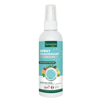Bio ätherisches Öl Desinfektionsspray Santarome - 200ml Spray