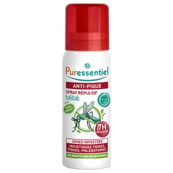 Anti-Mücken-Spray 7h für Babys Puressentiel - Spray mit 60 ml