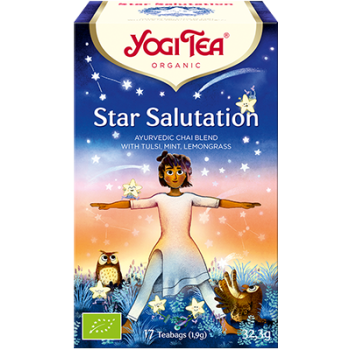 Star Salutation bio Yogi Tea - Box mit 17 Beuteln