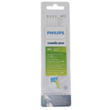 W2 Optimal White HX6064 Bürstenköpfe Sonicare Philips - Packung mit 4 Bürstenköpfen