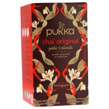 Chaï Original Bio Pukka - Schachtel mit 20 Beuteln