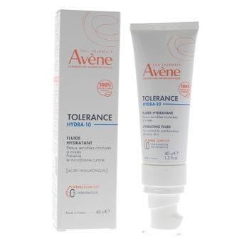 Tolérance Hydra-10 Feuchtigkeitsspendendes Fluid Avène - Tube mit 40 ml