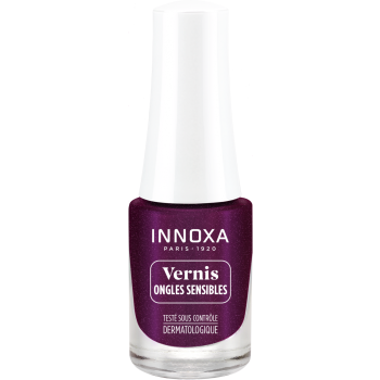 Hypoallergener Nagellack Glänzendes Rot 405 Innoxa - Flasche mit 5 ml