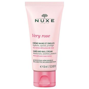 Very rose Hand and Nail Cream Nuxe - 50ml tube