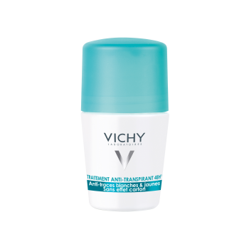 Antitranspirant-Deodorant 48h gegen weiße & gelbe Flecken Vichy - Roll-On mit 50 ml