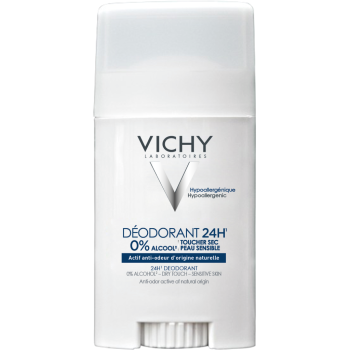 Deodorant 24h trockenes Gefühl ohne Aluminiumsalze Vichy - Stick mit 40 ml