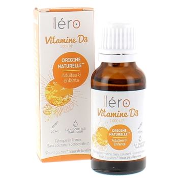 Vitamin D3 Léro - Flasche mit 20 ml