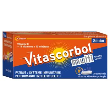 Vitascorbol Multi Senior - Packung mit 30 Tabletten