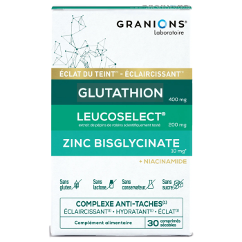 Komplex gegen Flecken und für strahlenden Teint Granions - Packung mit 30 Tabletten