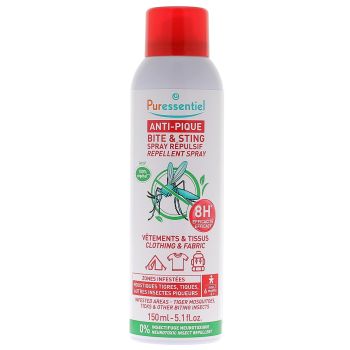 Anti-Stich Spray für Kleidung & Stoffe Puressentiel - Spray mit 150 ml