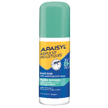 Emulsion gegen Mücken für empfindliche Haut Apaisyl - Spray mit 90 ml