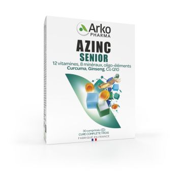 Azinc Senior Arkopharma - Packung mit 30 Tabletten